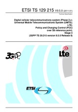 Die Norm ETSI TS 129215-V9.5.0 21.1.2011 Ansicht