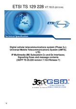 Die Norm ETSI TS 129228-V7.18.0 8.4.2013 Ansicht