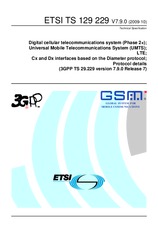 Die Norm ETSI TS 129229-V7.9.0 8.10.2009 Ansicht