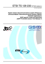 Die Norm ETSI TS 129230-V7.9.0 22.1.2008 Ansicht