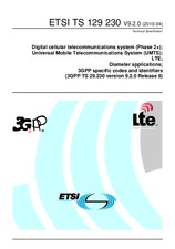 Die Norm ETSI TS 129230-V9.2.0 21.4.2010 Ansicht