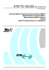 Die Norm ETSI TS 129232-V4.1.0 6.8.2001 Ansicht