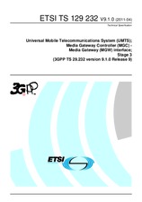 Die Norm ETSI TS 129232-V9.1.0 29.4.2011 Ansicht
