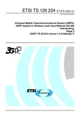 Die Norm ETSI TS 129234-V7.4.0 31.12.2006 Ansicht