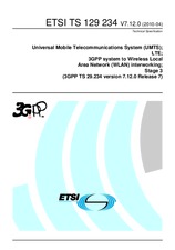 Die Norm ETSI TS 129234-V7.12.0 14.4.2010 Ansicht