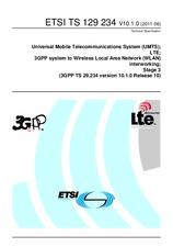 Die Norm ETSI TS 129234-V10.1.0 23.6.2011 Ansicht