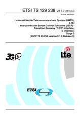 Die Norm ETSI TS 129238-V9.1.0 21.4.2010 Ansicht
