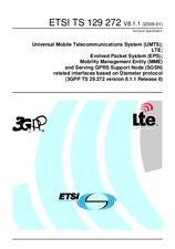 Die Norm ETSI TS 129272-V8.1.1 19.1.2009 Ansicht