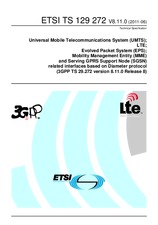 Die Norm ETSI TS 129272-V8.11.0 23.6.2011 Ansicht
