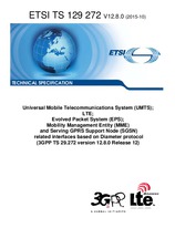 Die Norm ETSI TS 129272-V12.8.0 7.10.2015 Ansicht