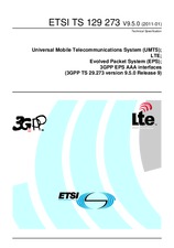 Die Norm ETSI TS 129273-V9.5.0 14.1.2011 Ansicht