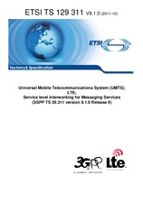 Die Norm ETSI TS 129311-V9.1.0 25.10.2011 Ansicht