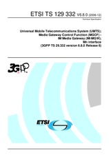 Die Norm ETSI TS 129332-V6.8.0 31.12.2006 Ansicht