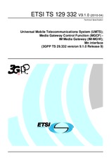 Die Norm ETSI TS 129332-V9.1.0 21.4.2010 Ansicht