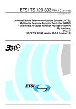 Die Norm ETSI TS 129333-V10.1.0 27.6.2011 Ansicht
