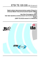 Die Norm ETSI TS 129335-V9.1.0 2.7.2010 Ansicht