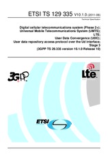 Die Norm ETSI TS 129335-V10.1.0 27.6.2011 Ansicht