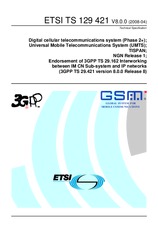 Die Norm ETSI TS 129421-V8.0.0 10.4.2008 Ansicht