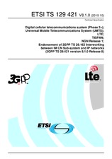 Die Norm ETSI TS 129421-V8.1.0 20.10.2010 Ansicht