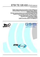 Die Norm ETSI TS 129433-V7.0.0 23.4.2008 Ansicht