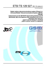 Die Norm ETSI TS 129527-V8.1.0 1.7.2008 Ansicht