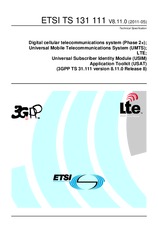 Die Norm ETSI TS 131111-V8.11.0 19.5.2011 Ansicht