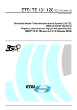 Die Norm ETSI TS 131120-V3.1.0 31.12.2004 Ansicht