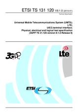 Die Norm ETSI TS 131120-V8.1.0 28.1.2010 Ansicht