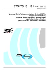 Die Norm ETSI TS 131121-V5.4.1 31.12.2005 Ansicht