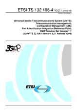 UNGÜLTIG ETSI TS 132106-4-V3.2.0 31.12.2001 Ansicht