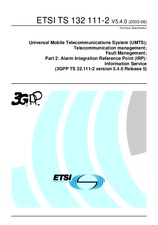 Die Norm ETSI TS 132111-2-V5.4.0 30.6.2003 Ansicht
