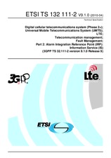 Die Norm ETSI TS 132111-2-V9.1.0 14.4.2010 Ansicht