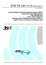 Die Norm ETSI TS 132111-3-V3.3.0 31.12.2000 Ansicht