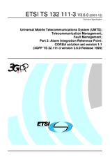 Die Norm ETSI TS 132111-3-V3.6.0 31.12.2001 Ansicht