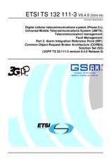 Die Norm ETSI TS 132111-3-V6.4.0 30.9.2005 Ansicht