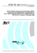 Die Norm ETSI TS 132111-4-V3.1.0 22.7.2000 Ansicht