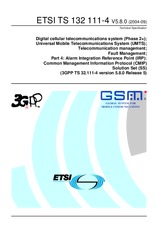 Die Norm ETSI TS 132111-4-V5.8.0 30.9.2004 Ansicht