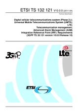 Die Norm ETSI TS 132121-V10.0.0 4.4.2011 Ansicht