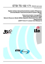 Die Norm ETSI TS 132171-V9.0.0 8.2.2010 Ansicht