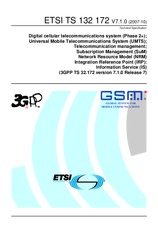 Die Norm ETSI TS 132172-V7.1.0 26.10.2007 Ansicht