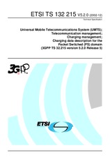 Die Norm ETSI TS 132215-V5.2.0 31.12.2002 Ansicht