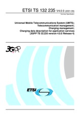 Die Norm ETSI TS 132235-V4.0.0 30.9.2001 Ansicht