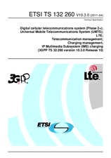 Die Norm ETSI TS 132260-V10.3.0 15.4.2011 Ansicht