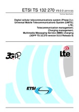 Die Norm ETSI TS 132270-V9.0.0 8.2.2010 Ansicht