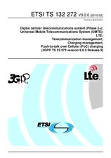 Die Norm ETSI TS 132272-V9.0.0 8.2.2010 Ansicht