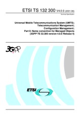 Die Norm ETSI TS 132300-V4.0.0 30.7.2001 Ansicht