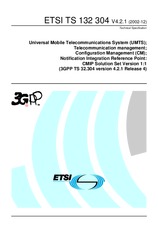 Die Norm ETSI TS 132304-V4.2.1 31.12.2002 Ansicht