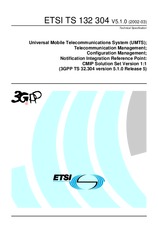 Die Norm ETSI TS 132304-V5.1.0 31.3.2002 Ansicht
