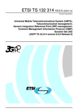 Die Norm ETSI TS 132314-V6.0.0 31.12.2004 Ansicht