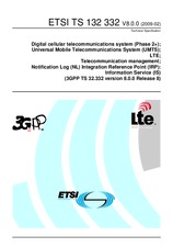 Die Norm ETSI TS 132332-V8.0.0 17.2.2009 Ansicht
